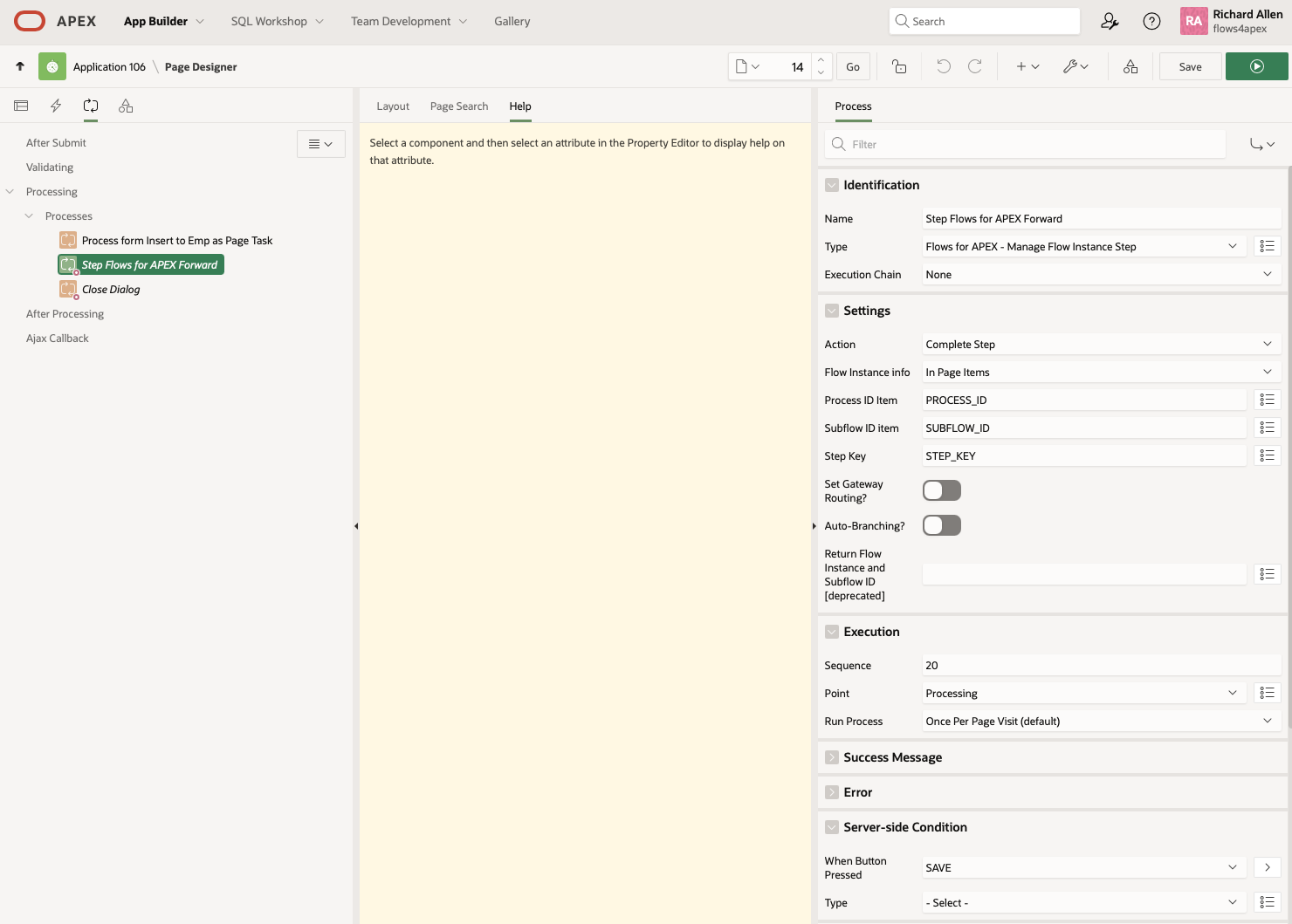 Set Page Processes