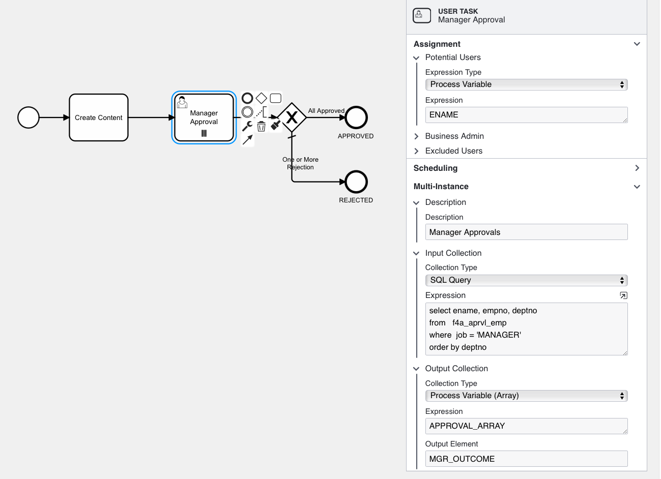 Configuring the Approval Task 2