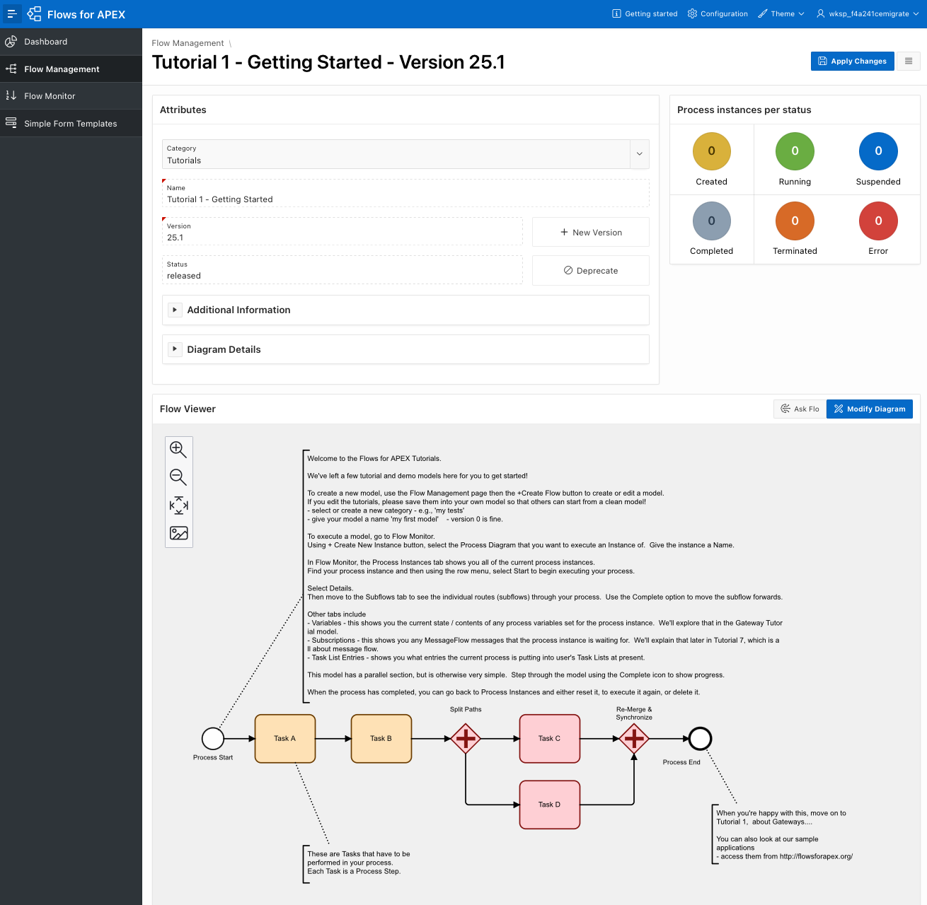 Flows for APEX app - Flow Viewer