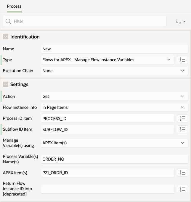 Process variable plugin configuration